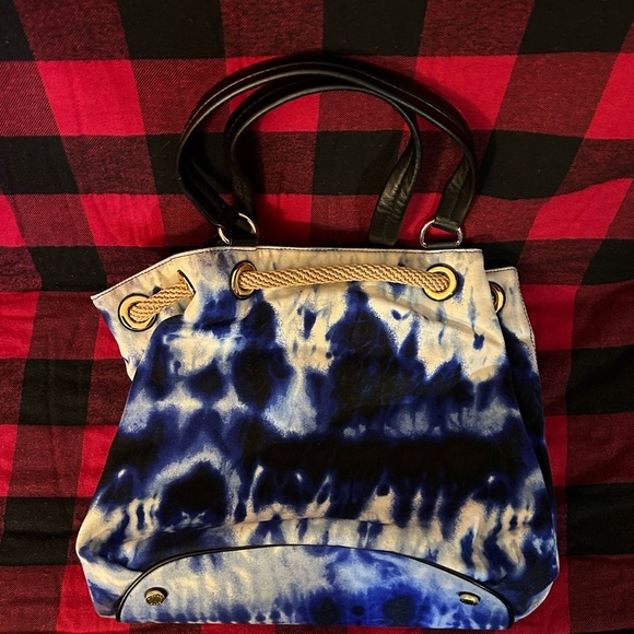 Michael Kors Blue and Black Shoulder Bag - Picture 2 of 2